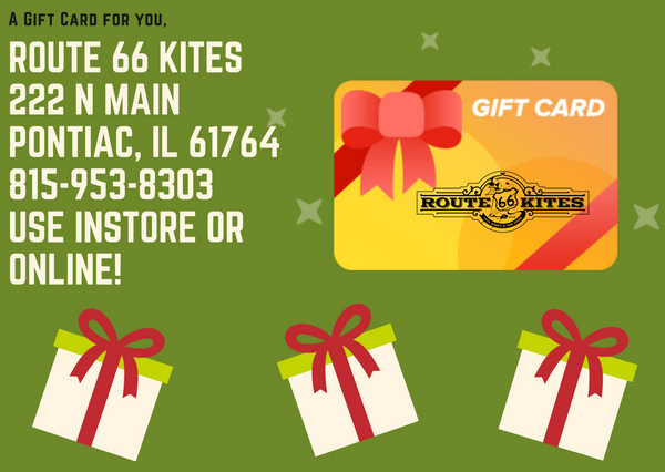 Route 66 Kites and Board Games Gift Card