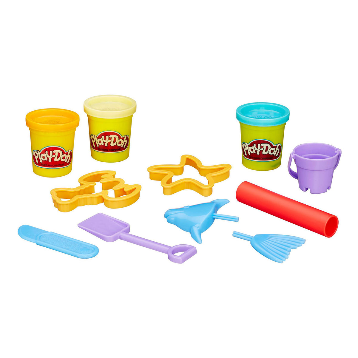 Play Doh Beach Creations Mini Bucket