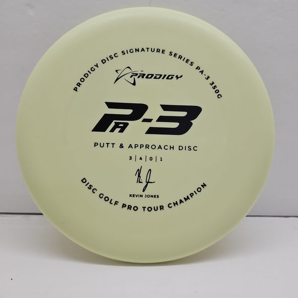 Prodigy PA-3 Putt & Approach Disc -350G 22 Champion KJ 173g