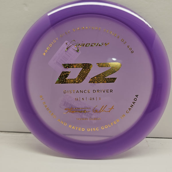 Prodigy D2 400 Plastic - Thomas Gilbert 2022 Signature Series 174g