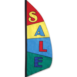 8.5 ft. Feather Banner - Open Or Sale