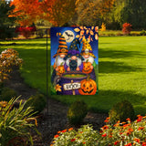 Gnome Witch Trio Garden Flag