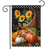 Horn of Plenty Garden Flag