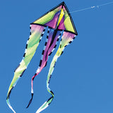 46 in. Flo-Train Delta Kite - Tropical Breeze (Single Kite)