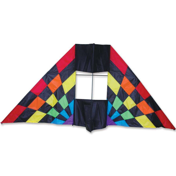 7.5 ft. Box Delta Kite - Rainbow Ray