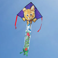 Lg. Easy Flyer Kite - Kitten at the Fence