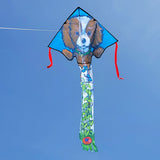 Lg. Easy Flyer Kite - Puppy at the Fence