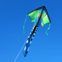 Lg. Easy Flyer Kite - Lime Neontech