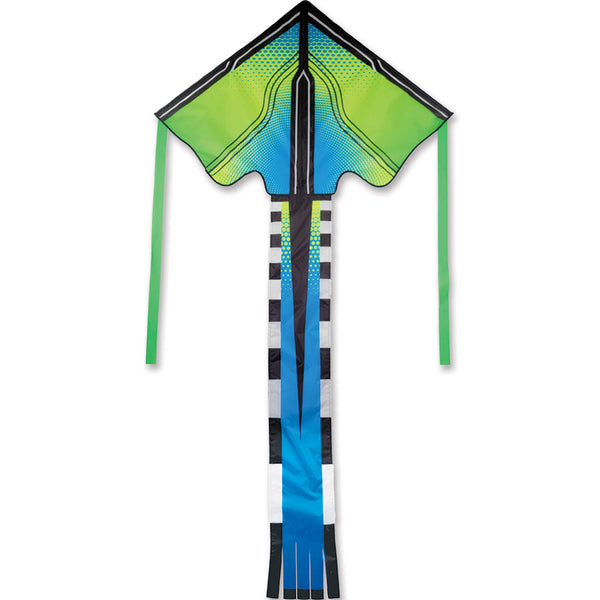 Lg. Easy Flyer Kite - Lime Neontech