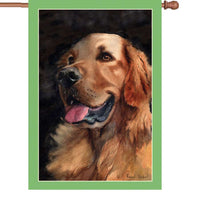 28 in. Flag - Golden Friend