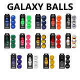 Zeekio Galaxy Juggling Balls - Premium 12 Panel Genuine Leather Balls - 130g - 67mm - Pack of 3