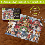 Holiday Cheer Dogs 1000 Piece Jigsaw Puzzle