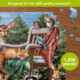 Snow Day Friends 1000 Piece Jigsaw Puzzle