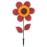 12" Paisley Sunflower with Leaves