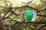 Laser Green Spinning Globe