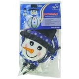Snowman with Hat Hanging Ball Spinner