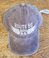 Route 66 Wing Brown Hat
