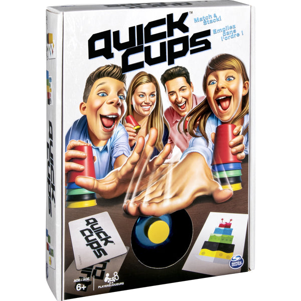 Quick Cups, Match ‘n’ Stack Family Game for Kids Aged 6 and Up