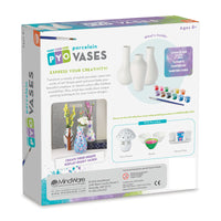 Paint Your Own Porcelain Vases (3-Vase craft kit)