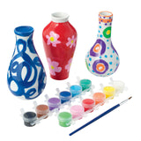 Paint Your Own Porcelain Vases (3-Vase craft kit)