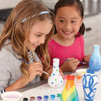 Paint Your Own Porcelain Vases (3-Vase craft kit)