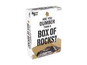 Are You Dumber Than a Box of Rocks Game