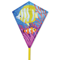 25 in. Diamond Kite -Tropical Fish
