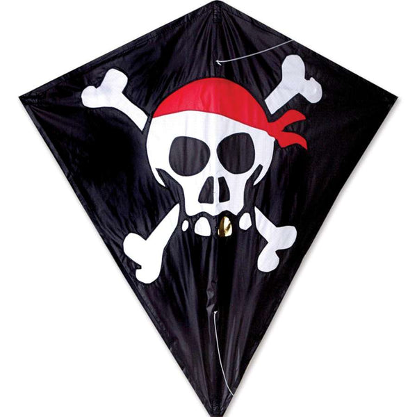 30 in. Diamond Kite - Skull & Crossbones