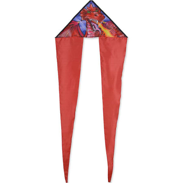 Zippy Flo-Tail Delta Kite - Dragon