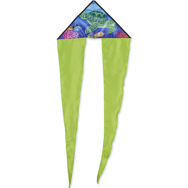 Zippy Flo-Tail Delta Kite - Sea Turtles