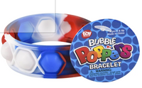 8" Tie Dye Bubble Popper Bracelet
