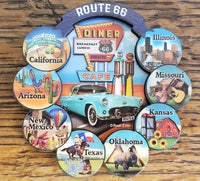 Route 66 BiLevel MDF Magnet
