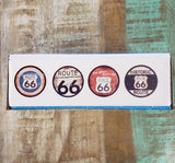Route 66 Absorbent Stone Coasters