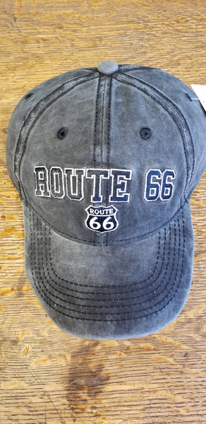Route 66 Acid Washed Hat