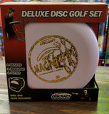 DELUXE DISC GOLF SET WITH BAG