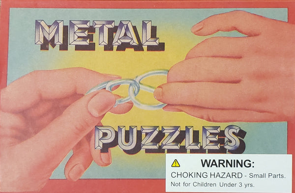 6 Metal Puzzles