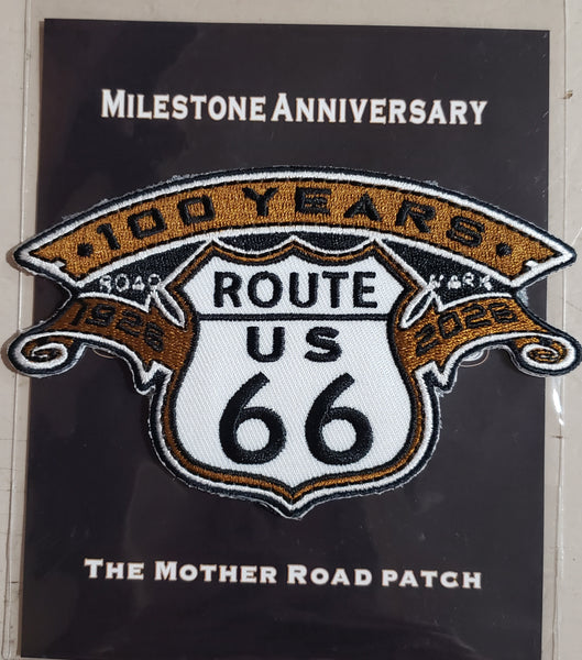 100 Year Route 66 Patch