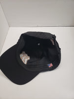 Route 66 black Hat with American Flag on the Back