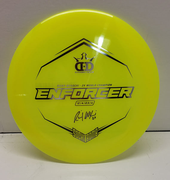 Dynamic Discs Lucid Enforcer Ricky Wysocki Sockibomb Stamp