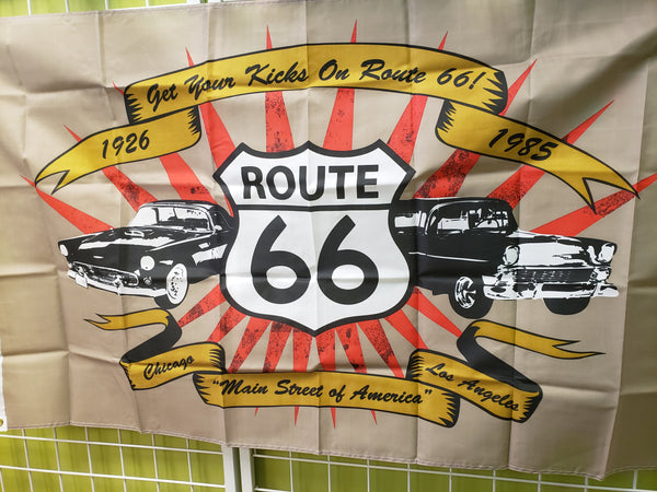 Route 66 Flag (Cars)