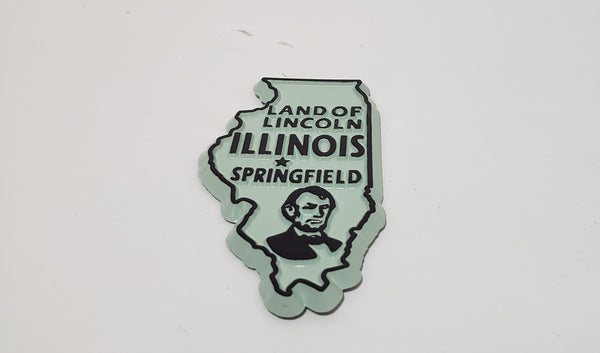 Illinois Land of Lincoln Magnet