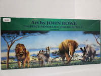 John Rowe Panoramic Jigsaw Puzzle Savannah 700 Piece 34"x12"
