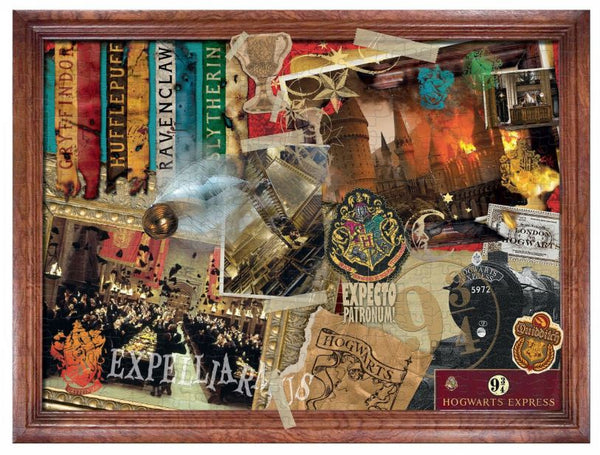 Harry Potter Hogwarts 1000 Piece Puzzle - Multi