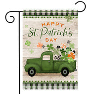 St. Pat's Pickup Garden Flag