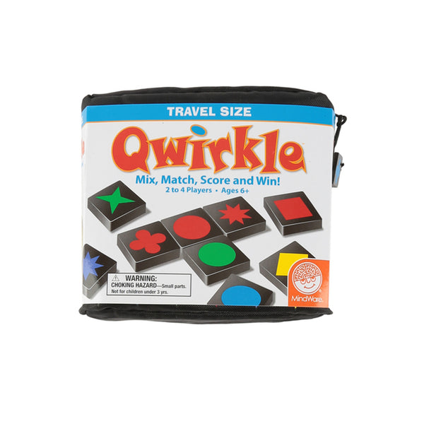 Qwirkle: Travel Size, Ages 6 and Older, 2 to 4 Player Game