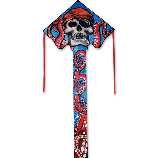 Lg. Easy Flyer Kite - Pirate Octopus