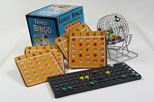 Regal Games Family Bingo Set with Shutter Slide Cards