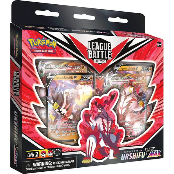 Pokémon TCG: Single Strike or Rapid Strike Urshifu VMAX League Battle Deck