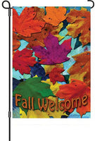 Fall Welcome Garden Flag
