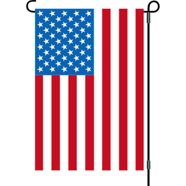 12 in. United States Flag with Flagpole - USA